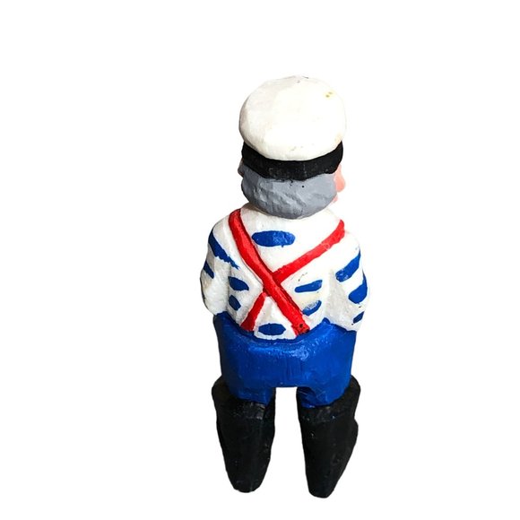 Pacific Rim Christmas Villag Accessor Boardwalk Dock Sea Captain Seagull Barrels - Picture 12 of 16